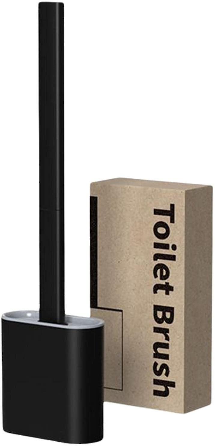 Silikon-toilettenbürste, Toilettenbürste Mit Behälter, Wandmontage, Badezimmer-toilettenbürsten-set Mit Halterung Für Schnelles Trocknen