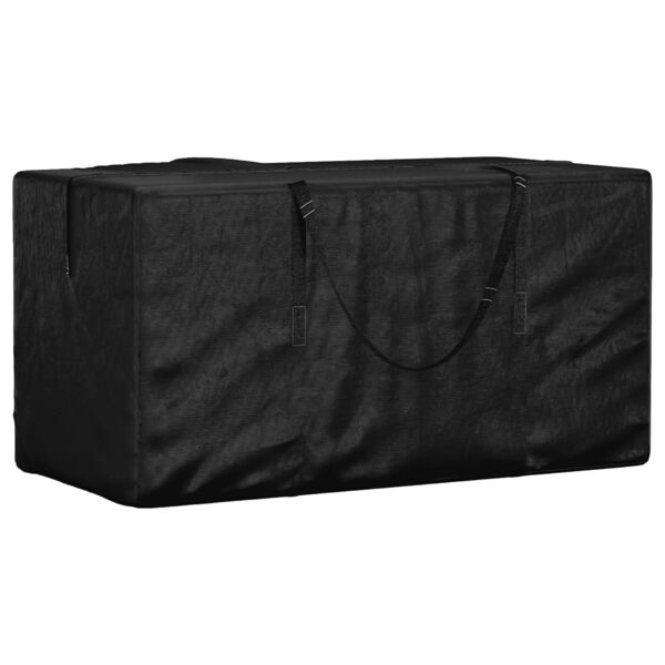 Vidaxl Kissenbezug Schwarz 150x75x75 Cm Polyethylen