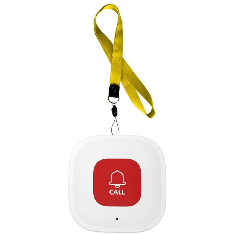 Stück Tuya Wifi Smart Sos-rufknopf, Drahtloser Tv-summer, Telefonalarm-sender, Notrufknopf