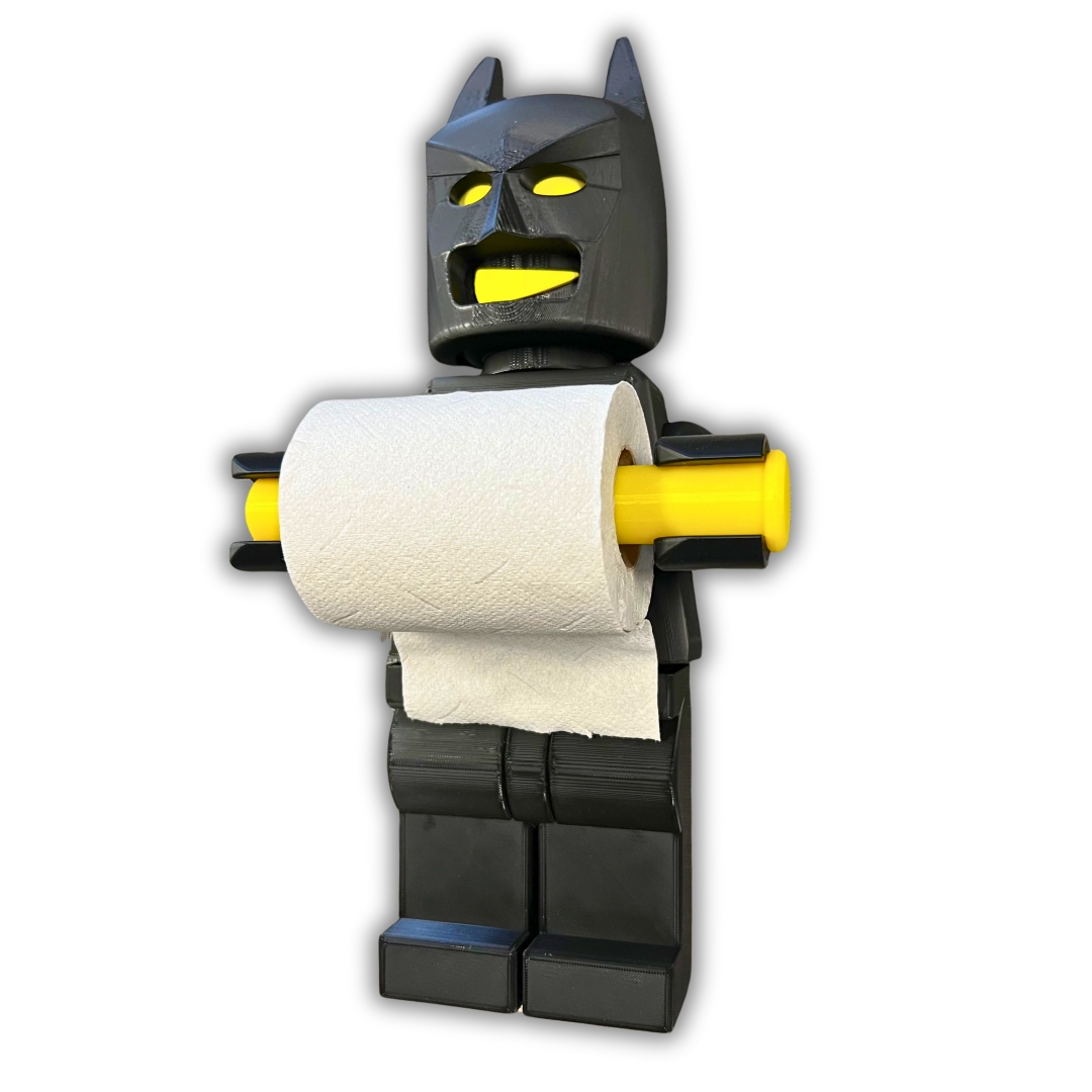 Toilettenpapierhalter Für Kinder, Batman Dark Knight, 35 Cm, Schwarz, Größe M