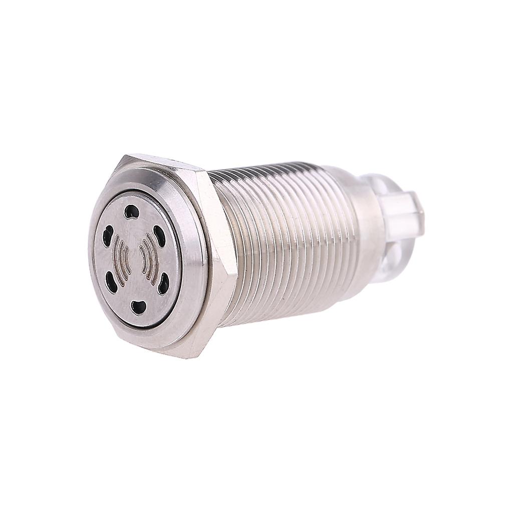 16-mm-piezo-summer, Kompatibel Mit 12-v-alarmleuchte Aus Edelstahl