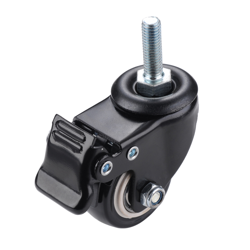 Stück Möbelrollen, Schwerlast 180 Kg, 15 Zoll, M10/m8-schraube, 40 Mm, Stuhl-, Sofa-, Gummi- Und Wagenbremse