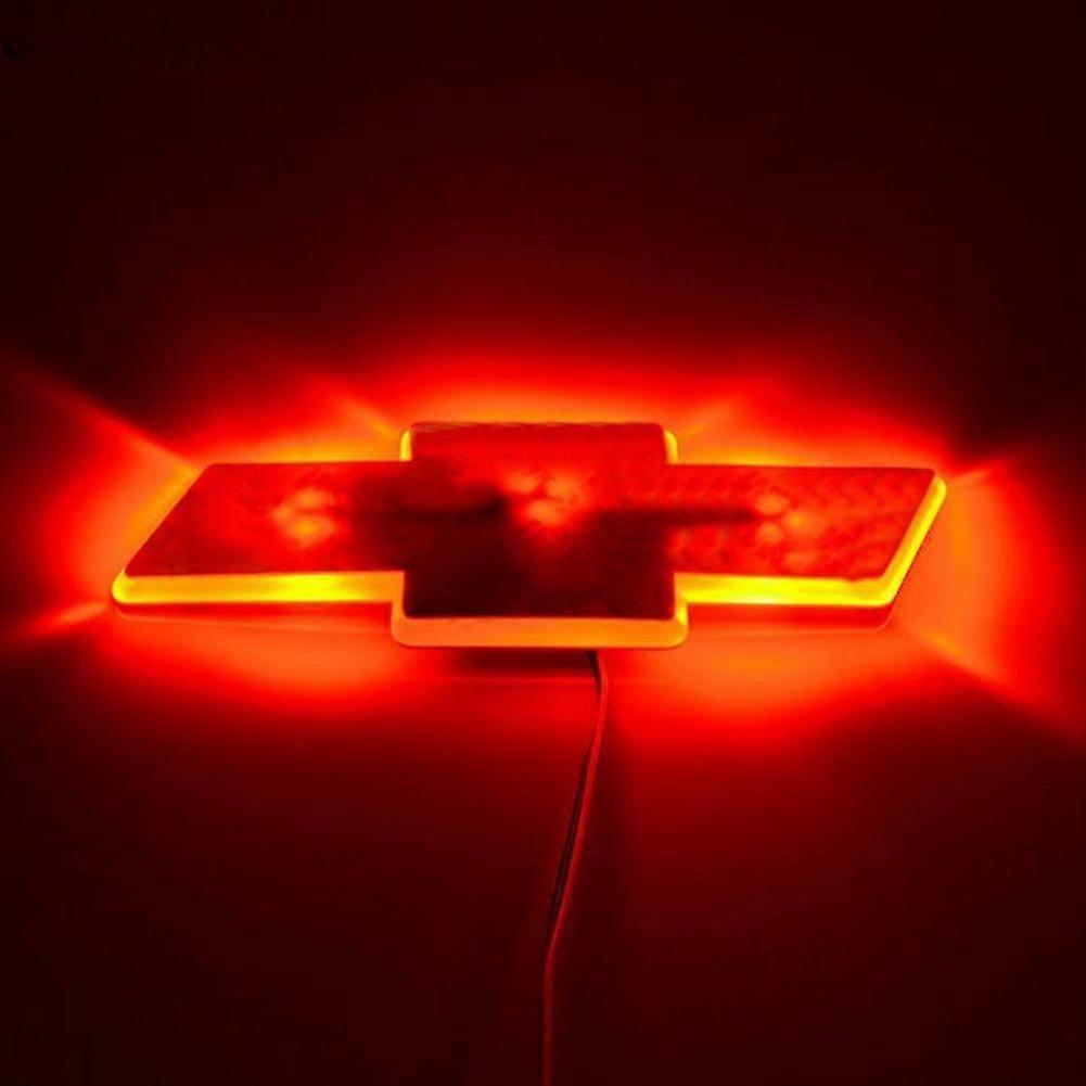 3d-led-auto-heckemblem-aufkleber, Kompatibel Mit Chevrolet Cruze Mengxi, Rot