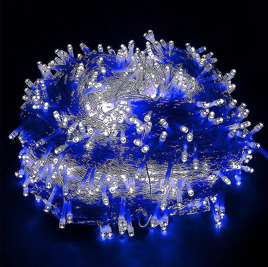 50 M, 100 M, 200 M, 300 M, 500 M Lange Led-lichterkette Für Den Außenbereich, Blau