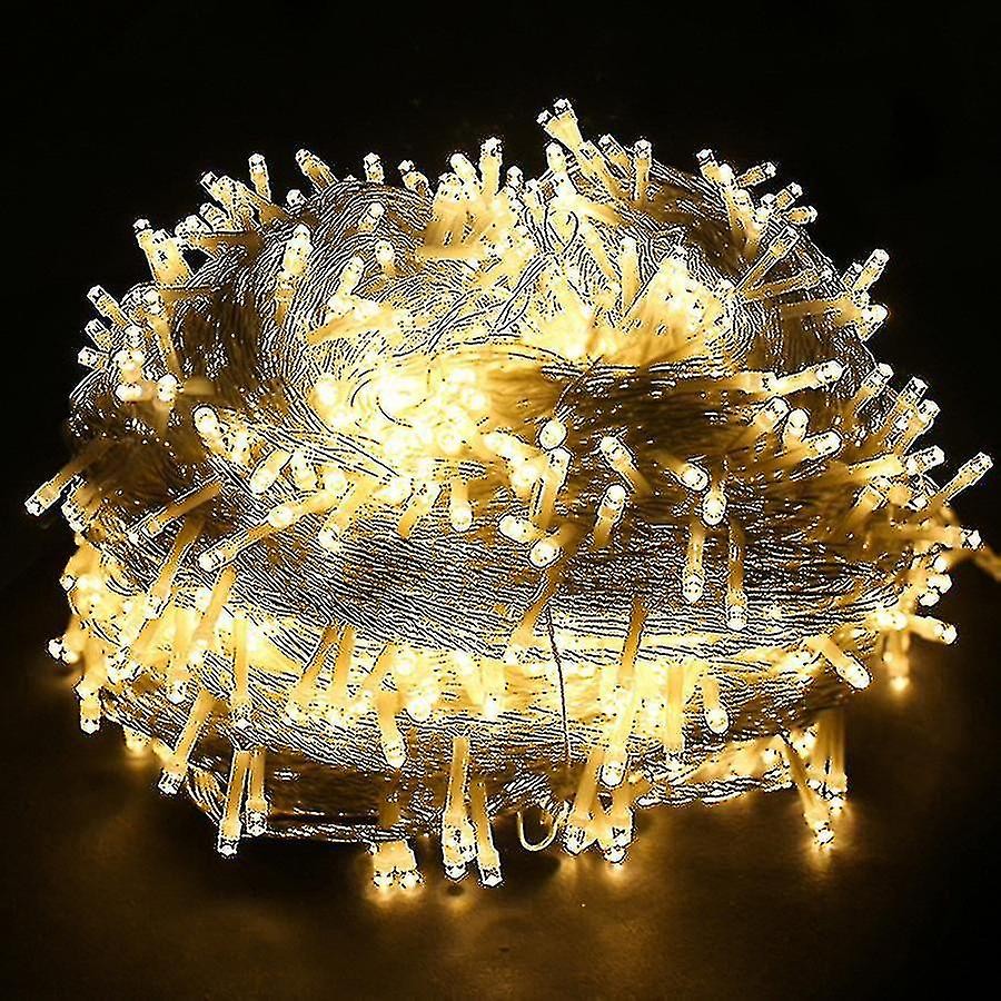 50 M, 100 M, 200 M, 300 M, 500 M Lange Led-lichterkette Für Den Außenbereich, Warmweiß
