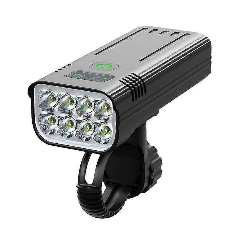 Frontlicht, Kompatibel Mit Fahrrädern, 5200mah Usb-akku, Leistungsanzeige Und 5 Lichtmodi, Ipx5 Wasserdicht.