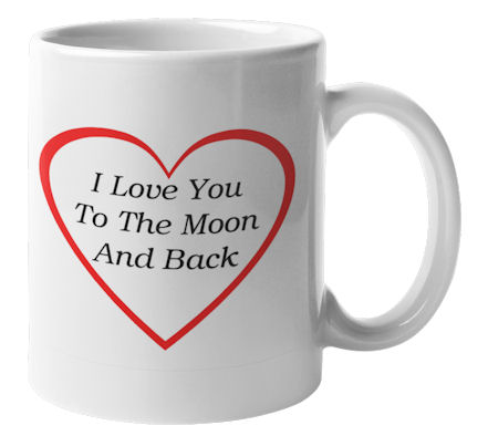 Tasse – Ich Liebe Dich Bis Zum Mond Und Zurück