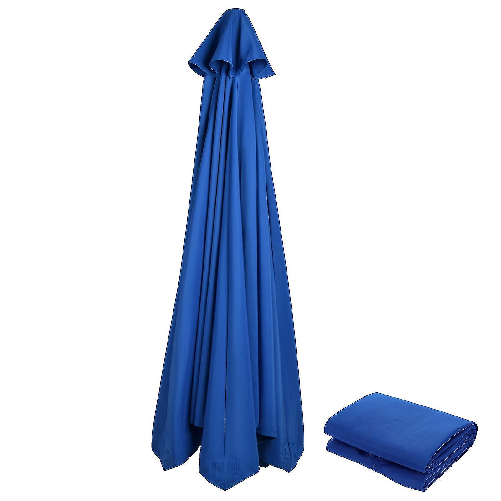 Top-angebot – 34 % Rabatt Ersatzstoff Für Sonnenschirme (3 M, 6/8-armig), Neu Und Heiß Begehrt – 300 Cm X 600 Cm – Marineblau