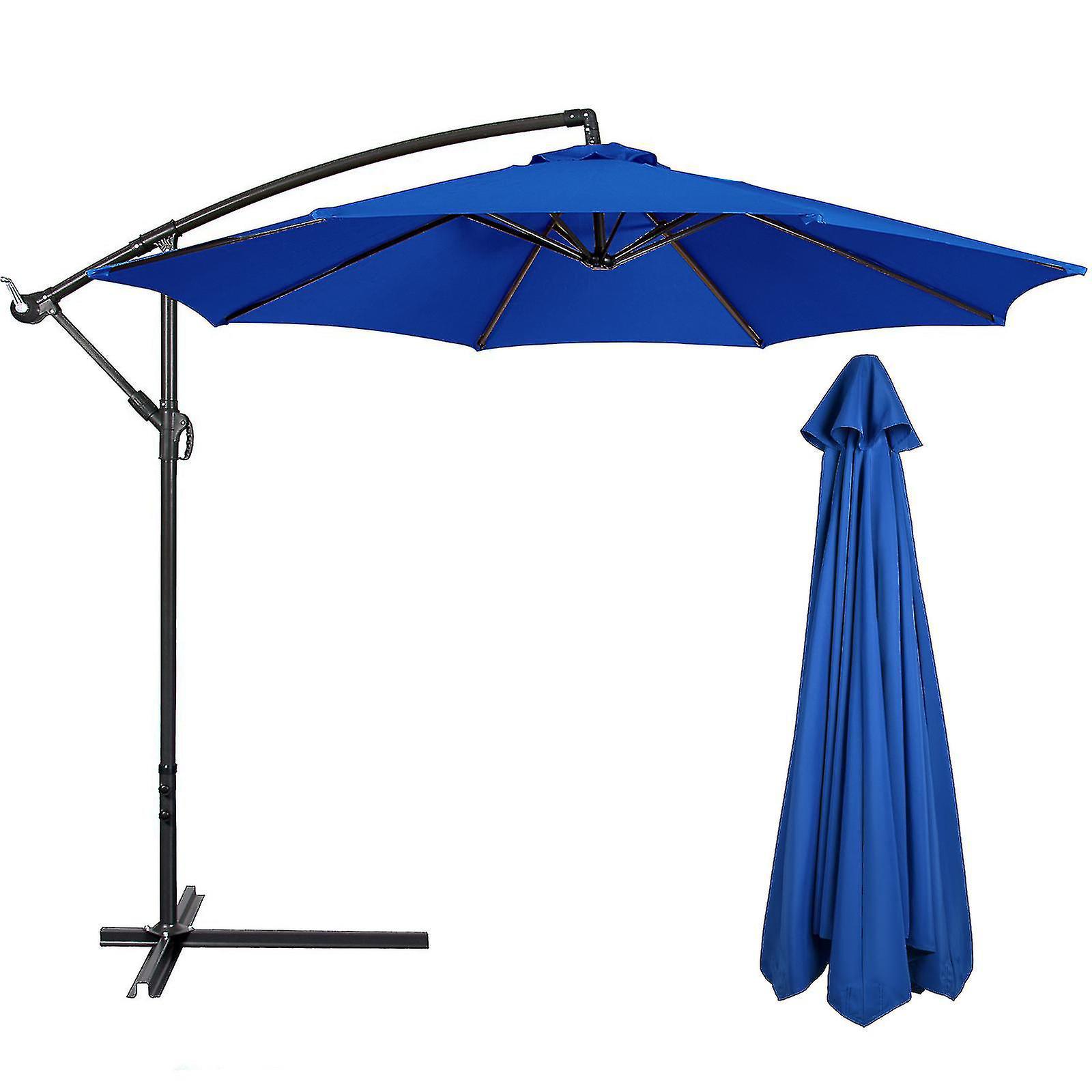 Top-angebot – 34 % Rabatt Ersatzstoff Für Sonnenschirme (3 M Durchmesser, 6/8-armig), Neu Und Heiß Begehrt – 300 Cm X 8 Kg – Marineblau