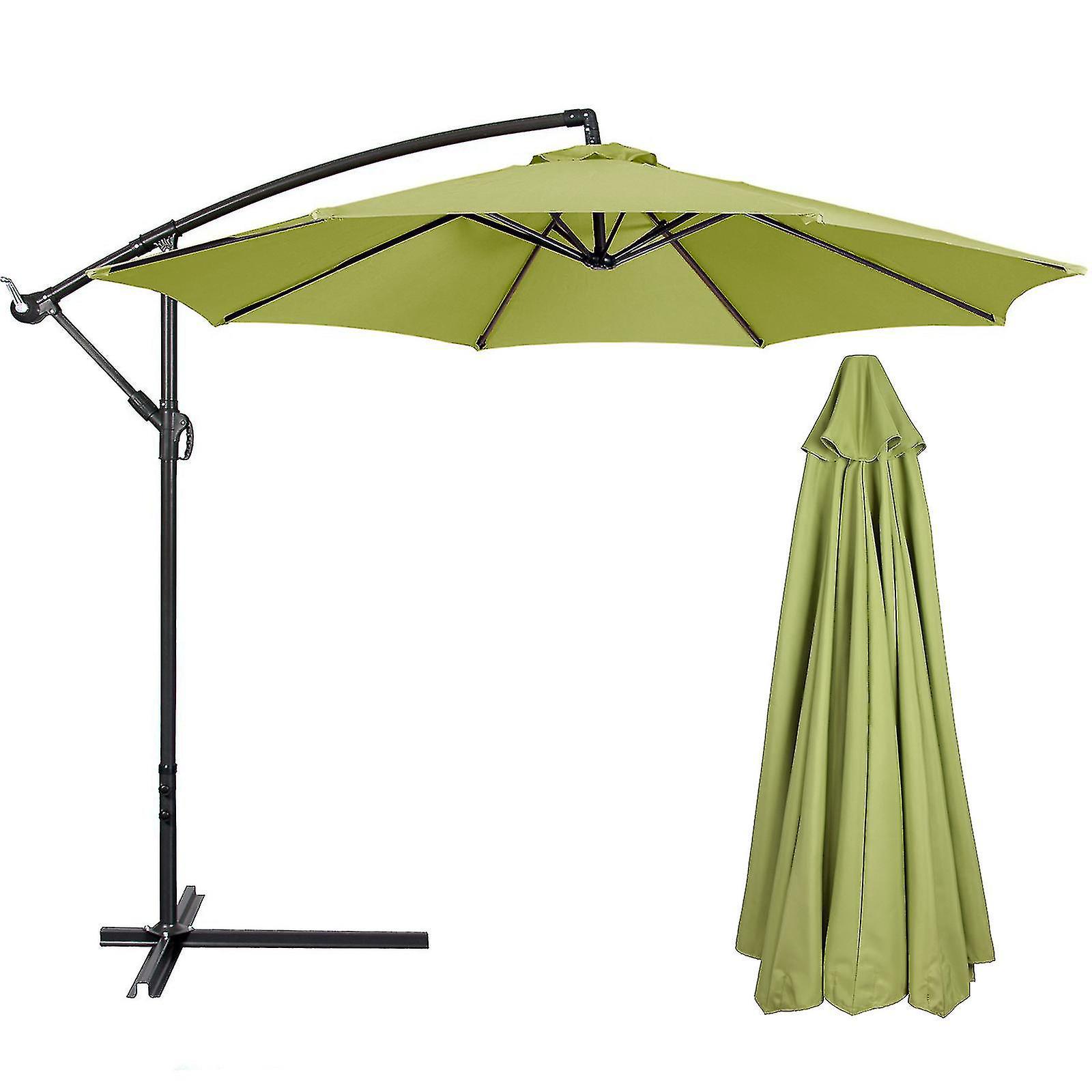 Top-angebot – 34 % Rabatt Auf Ersatz-sonnenschirmstoff Für 3 M Große 6/8-armige Sonnenschirme, Neu Und Heiß Begehrt – 300 Cm X 8 Kg – Achatgrün
