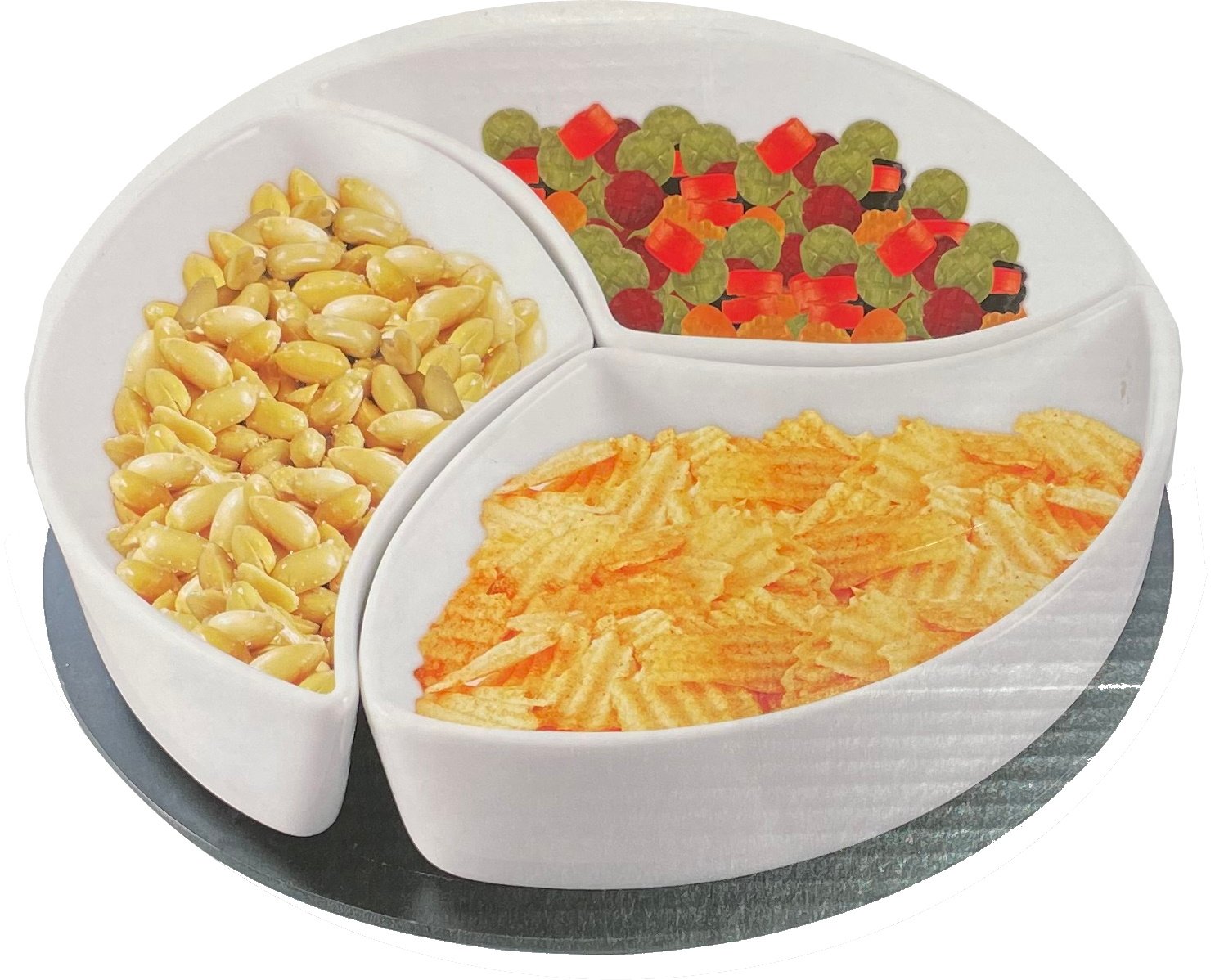 Drehbarer Schüsselsatz Mit 3 Teilen