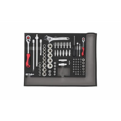 R22350000 Steckschlüssel-Satz 1/4"+1/2" CT-Modul 84-teilig
