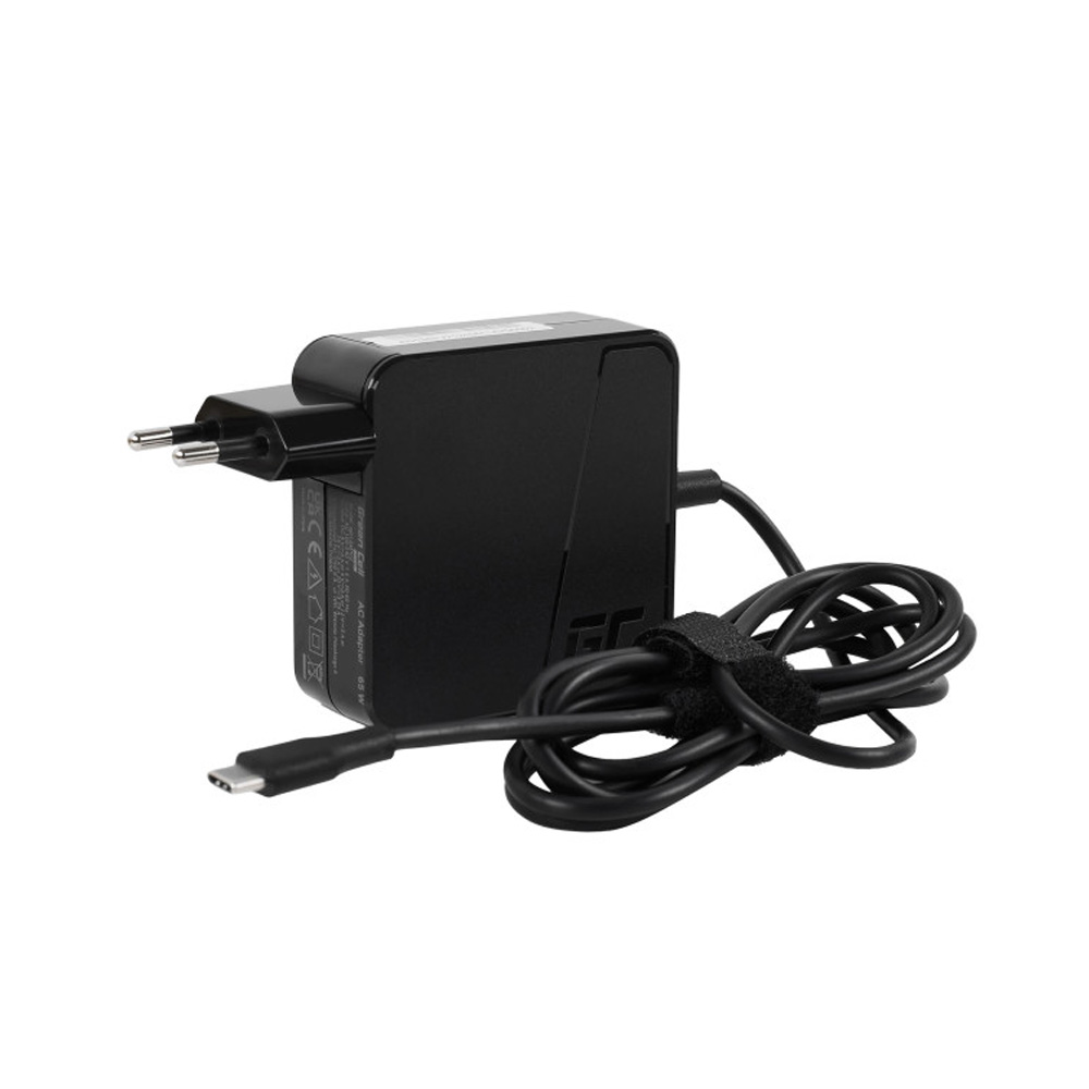 Green Cell Pro 65w Usb-c Ladegerät, Kompatibel Mit Laptop, Tablet Und Mobiltelefon