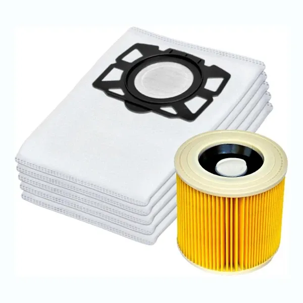 Staubsaugerbeutel-filter Passend Für Kfi 357 Kfi357 Ka 40 Ersatzbeutel 2.863-314.0wd2 Plus Wd3 Wie Abgebildet