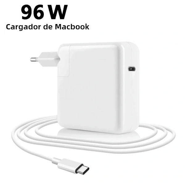 96-w-usb-c-ladegerät Für Macbook Pro 16, 15 Und 13 Zoll Sowie Macbook Air (pd-schnellladeadapter) Für Laptops, Tablets Und Smartphones (jsr)