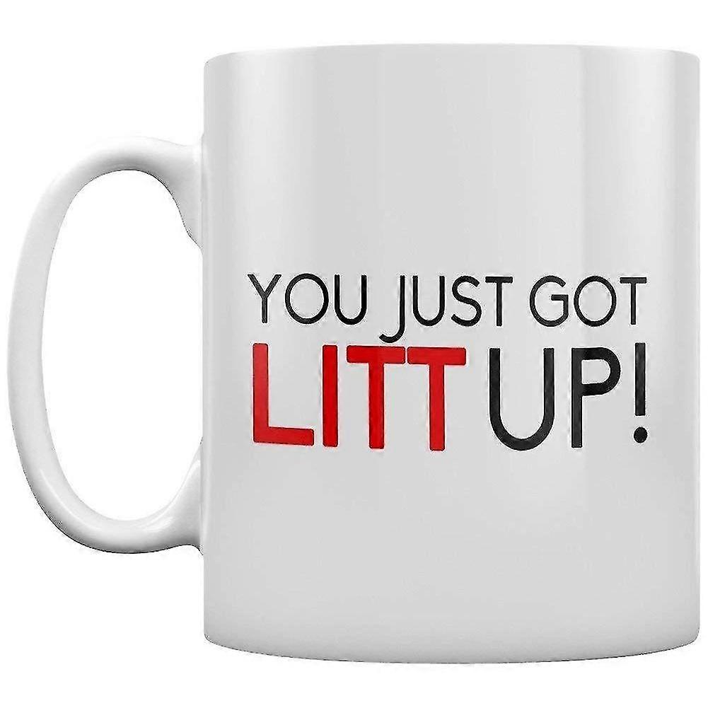 Sie Haben Soeben Den Weißen „litt Up“-becher Erhalten.