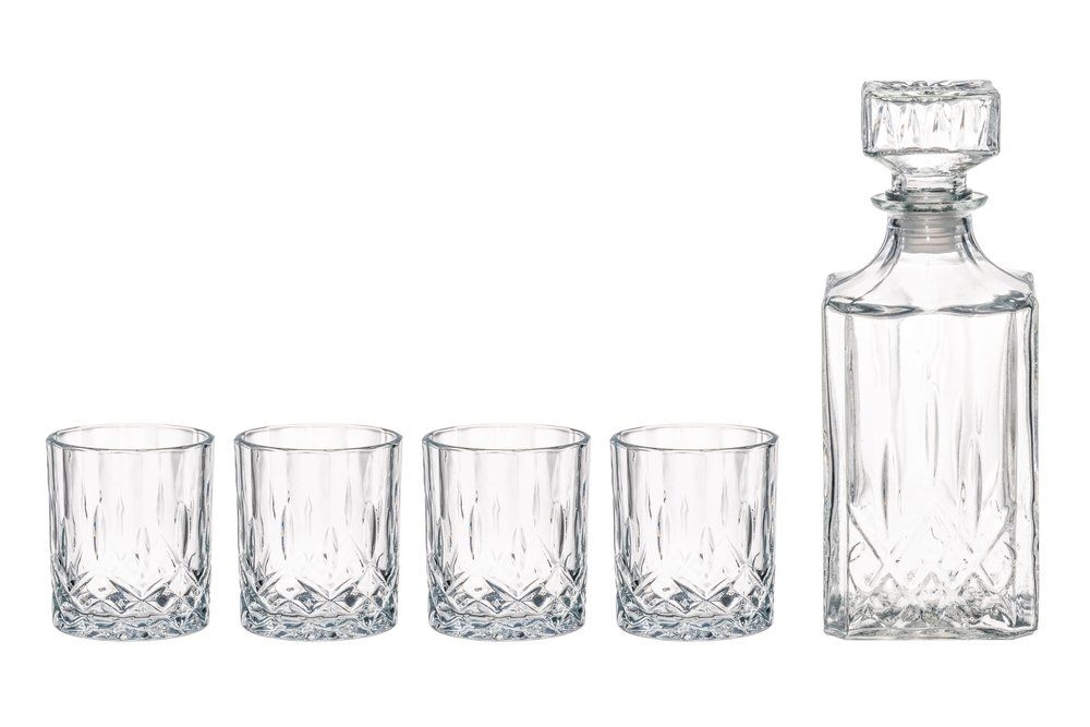 Whisky-set, 5-teilig – Elegante Karaffe Und Glas, 4 Living Kollektion