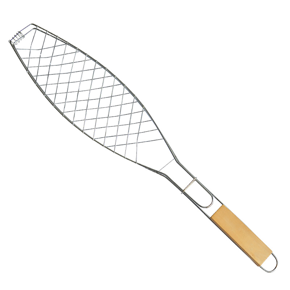 Grill, Grillzange, Fischfrittierkorbhalter, Grillzubehör