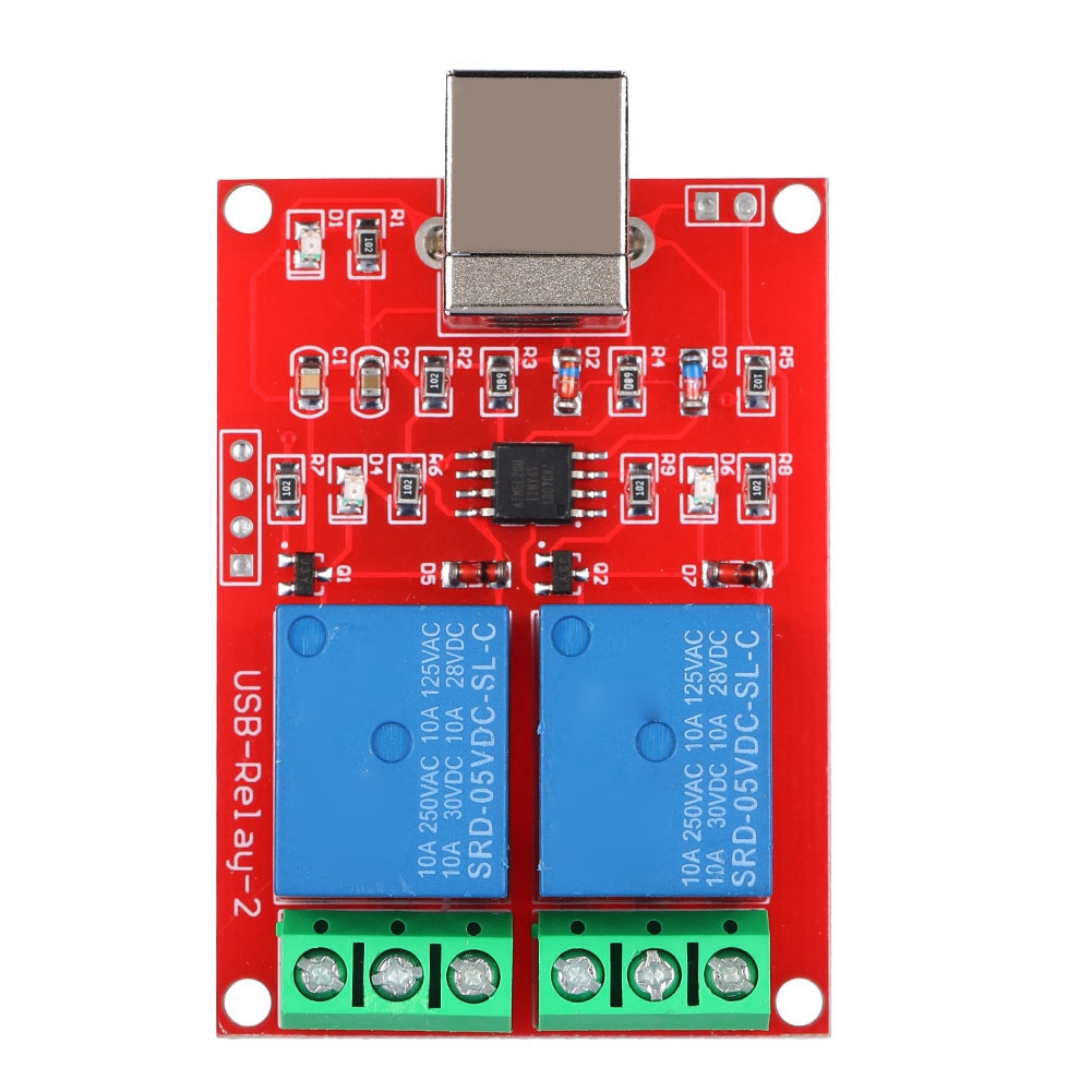 2-kanal 5v Computer Usb Smart Switch Controller Pc Relais Controller Modul Erweiterungsplatine