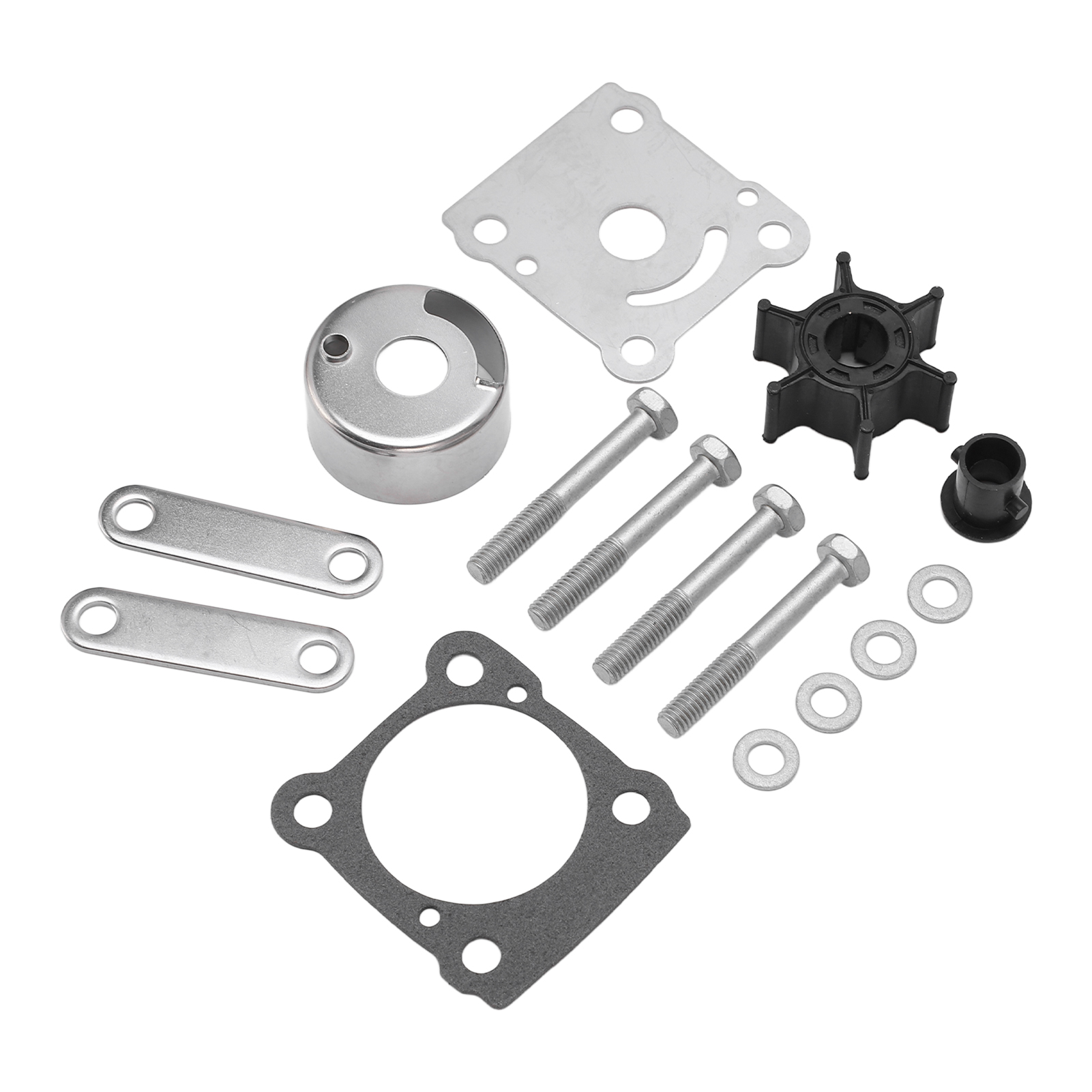 15-teiliges Reparaturset, Kompatibel Mit Wasserpumpenlaufrad 6g1 W0078 A1, Ersatzteil, Passend Für 2-takt-außenbordmotoren Mit 6–8 Ps