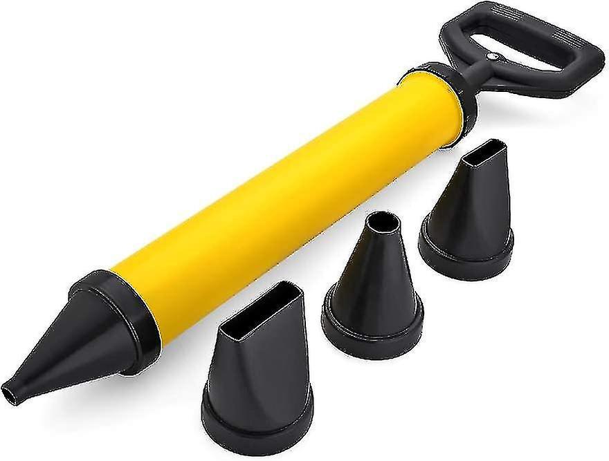 Zementspritzpistole, Mörtelspritzgerät, Handpumpe, Kalkspritzpistole, 4 Düsen