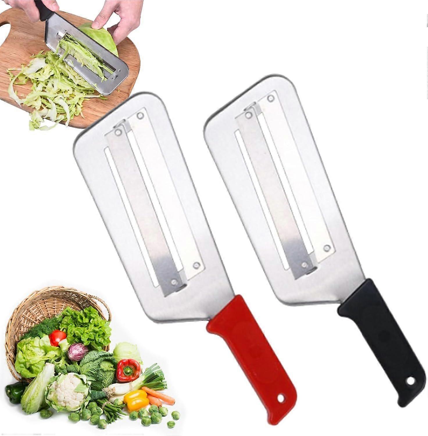 Julienne-schneider Mit Doppelklinge, Julienne-schneider Mit Doppelklinge Aus Edelstahl, Edelstahlhobel, Kohlhobel, Gemüseschneider