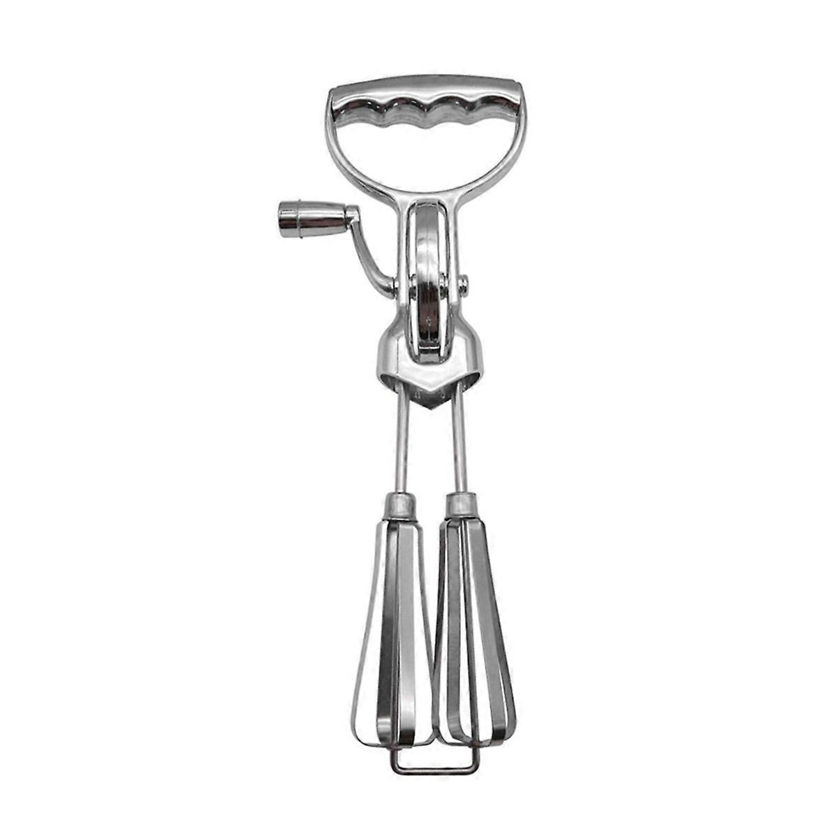 Handschneebesen, Drehbarer Handschneebesen Aus Edelstahl Mit Zwei Köpfen
