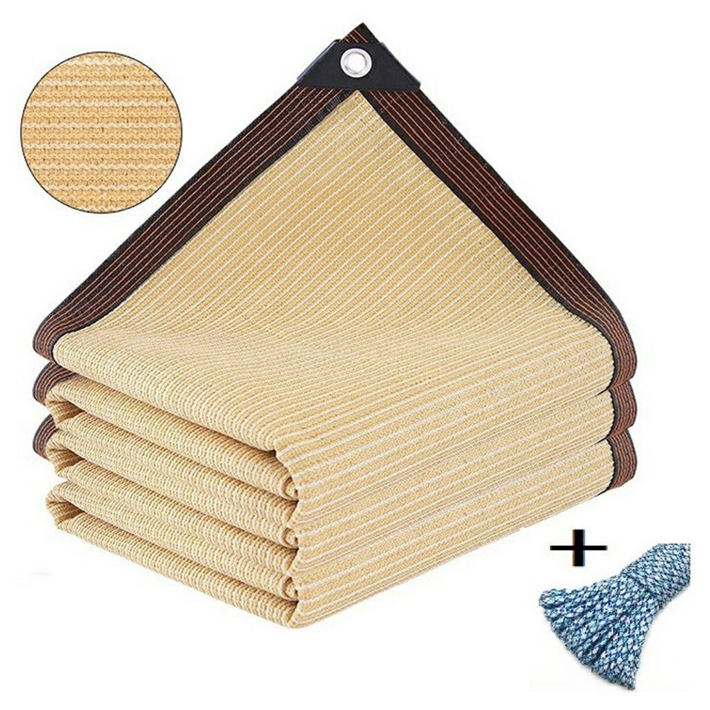 X 3 M Sonnenschutznetz Für Balkon Und Garten, Uv-schutz, Inklusive 5 M Seil