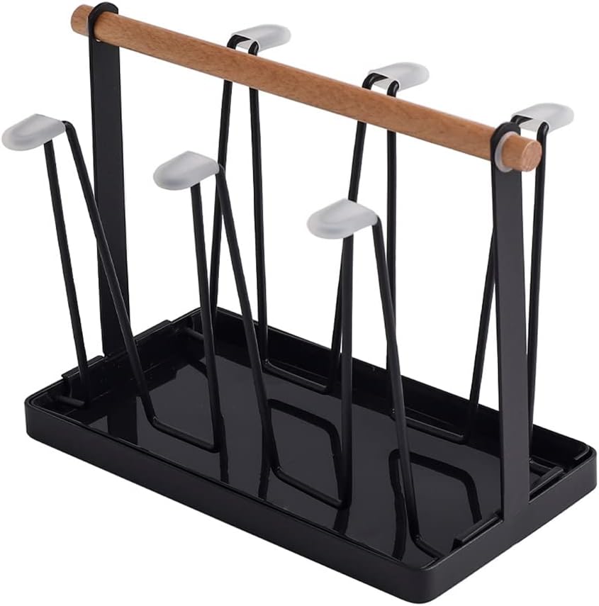 Flaschentrockenständer, Tassentrockenständer Mit Abtropfschale, Metalltrockenständer