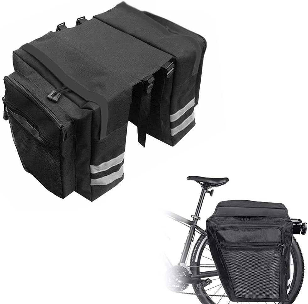 Fahrradtasche, Doppel-fahrradtasche, Wasserdichte Fahrradtasche, Gepäckträgertasche Für Fahrrad, Wasserdichte Doppel-fahrradtasche Für Hinten