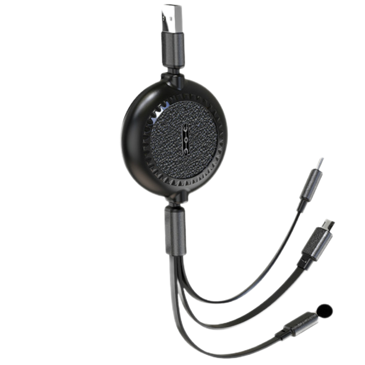 Einziehbares Ladekabel, 3-in-1 Multi-usb-schnellladegerät