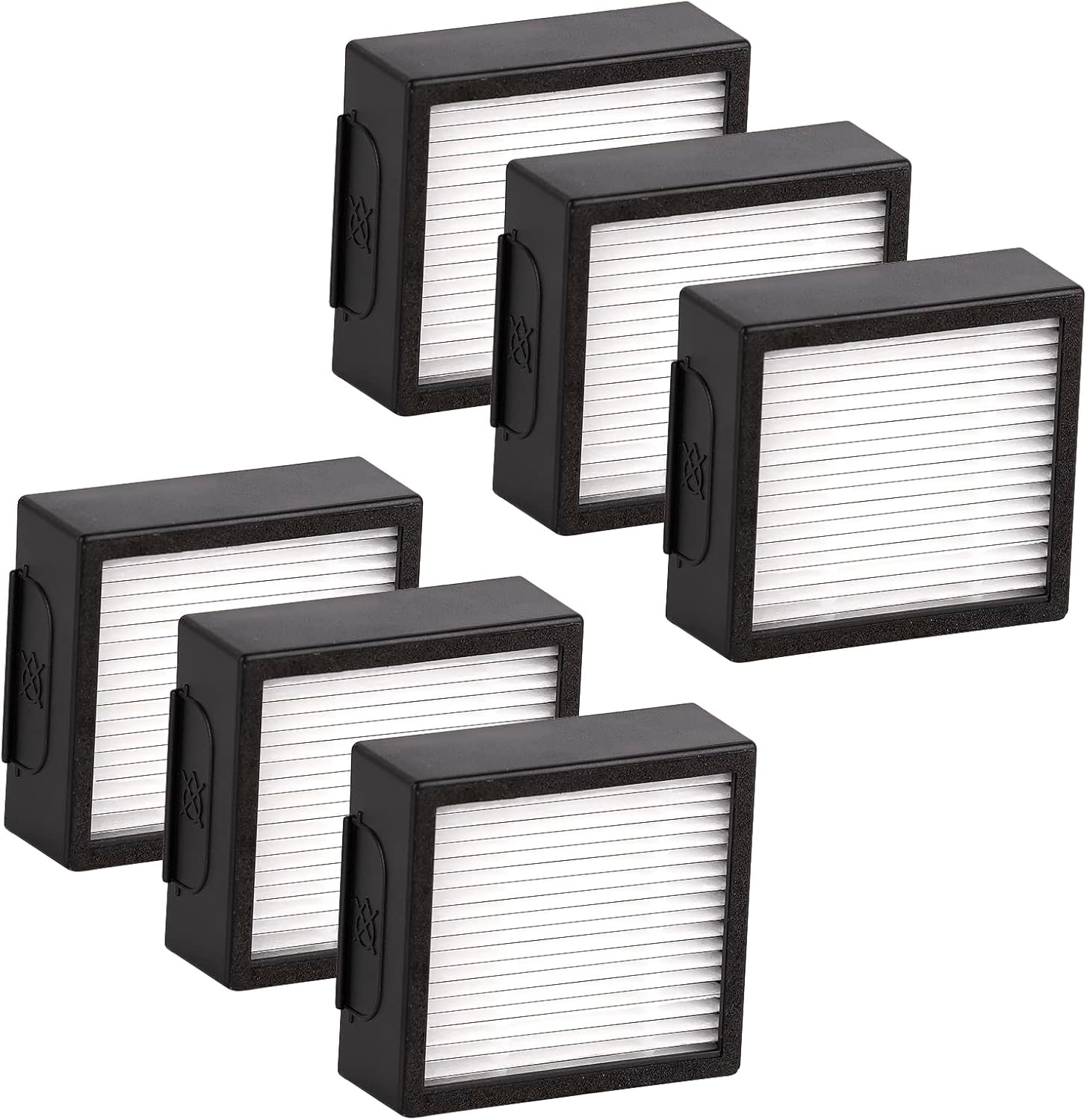 (6 Stück) Ersatz-hepa-filter Kompatibel Mit Irobot Roomba Combo J7+ Plus/combo J5+ Combo J9+ Saugrobotern, 6-teiliges Hepa-filter-zubehörset