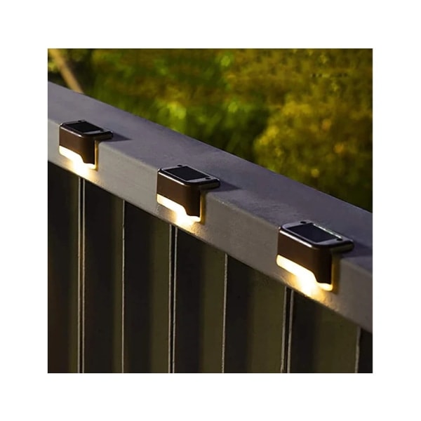 16er-pack Solarleuchten, Geeignet Für Den Außenbereich, Wasserdichte Led-solarleuchten, Geeignet Für Treppen, Zäune, Garten, Terrasse Und Gehweg