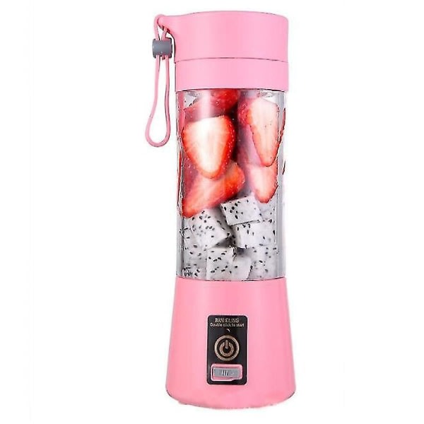 Standmixer, Smoothie-maker, Personal Blender Mit 6 Edelstahlklingen, Tragbarer Entsafter Mit Usb-anschluss