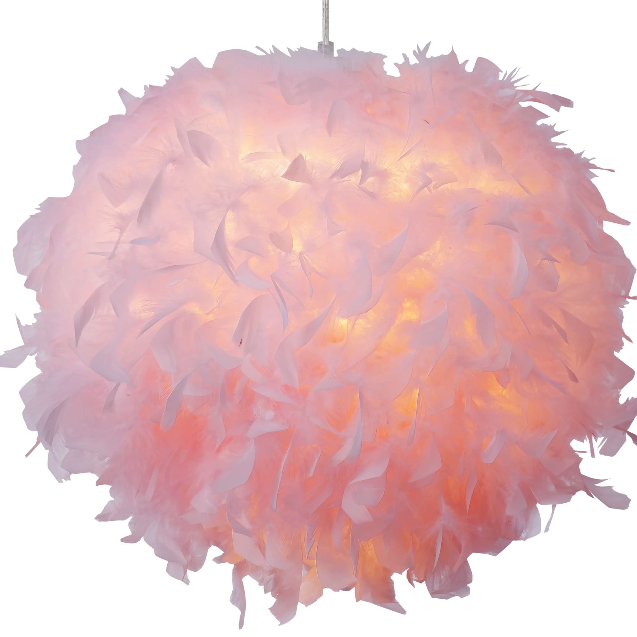 Lampenschirm Für Deckenleuchte, Kompatibel Mit Pendel-, Tisch- Und Stehlampen, Geeignet Für Wohnzimmer, Schlafzimmer Und Küche (rosa)