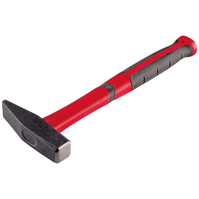 Schlosserhammer Fiberglasstiel, 800 g Kopfgewicht,, geschmiedet, R92120032