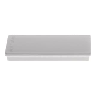 Magnet 16657 54x19mm grau 10er-Pack