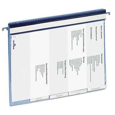 Personalhefter DIN A4 255406 5fach Unterteilung blau