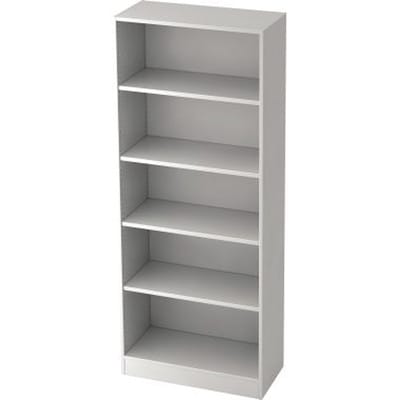 Regal Solid V6000/W 5OH 80x40x200,4cm weiß