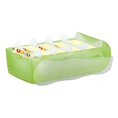 Karteikasten CROCO 998-603 DIN A8 PP grün transluzent