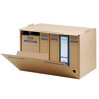 Archivbox tric System 100421093 für DIN A4 naturbraun