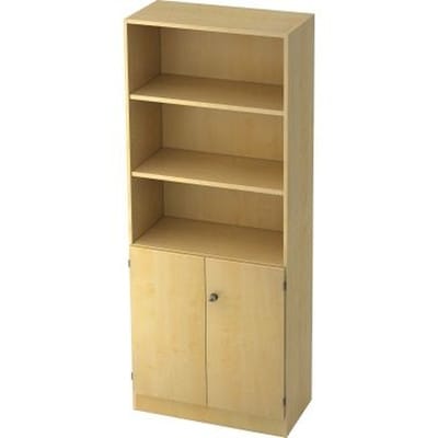 Regalschrank Solid V6770/3/3/SG 5OH ahorn/ahorn