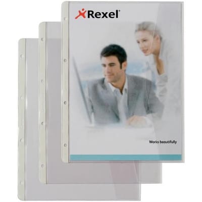 Dokumentenhülle 226784 DIN A4 0,12mm transparent 5-er-Packung