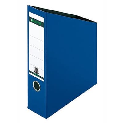 Stehsammler 24230035 DIN A4 76mm Hartpappe RC blau