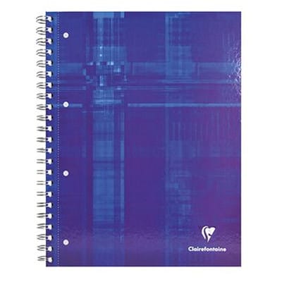 Spiralnotizblock 82123C DIN A4 90g 80 Blatt kar weiß