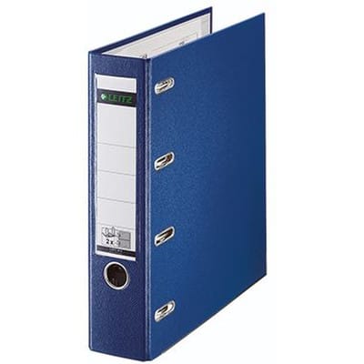 Doppelordner 10120035 2xDIN A5 quer 75mm Polypropylen blau