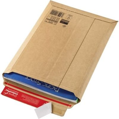 Versandtasche Rigid Plus CP010.03 DIN A4 sk Wellpappe braun