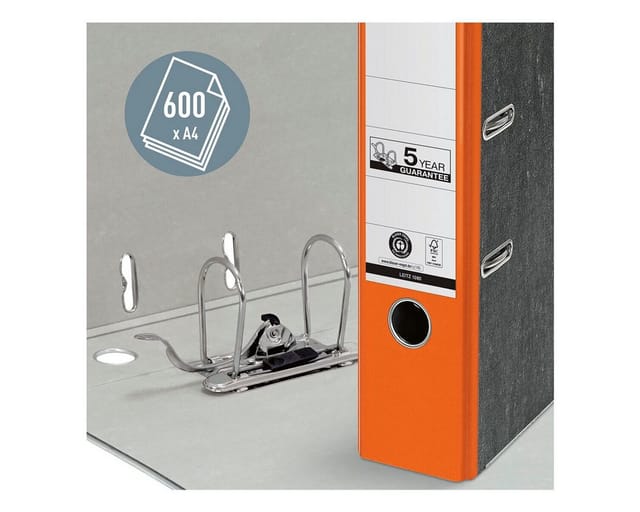 Ordner 10805045 DIN A4 80mm RC orange