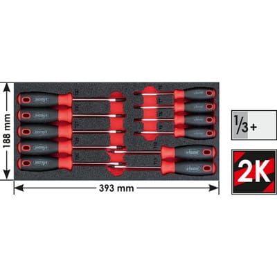 Schraubendreher-Satz für TORX® V49911, 11-teilig