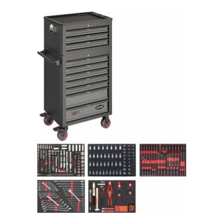 Werkstattwagen 1000 V4561 ∙ Gesamtlänge 723mm, 344-teilig